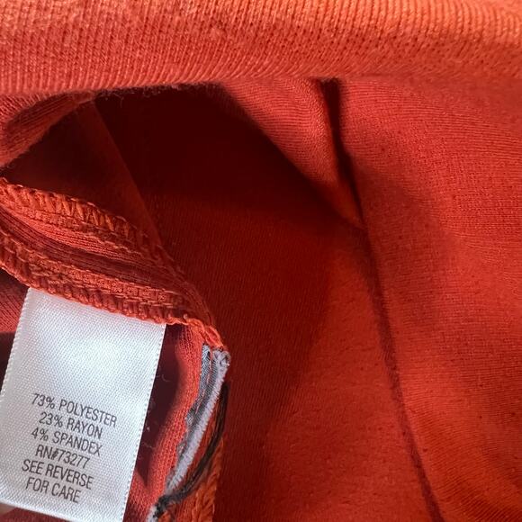 Simply Vera Vera Wang women’s size medium orange fall skirt VTG Y2K - Picture 3 of 8